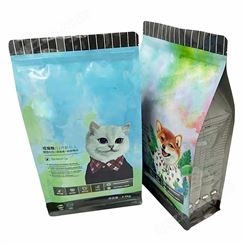 荣成宠物饲料食品袋定做 自封自立袋猫粮狗粮袋塑料包装袋定做