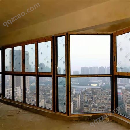 重庆三轨推拉窗 铝合金推拉窗定制批发