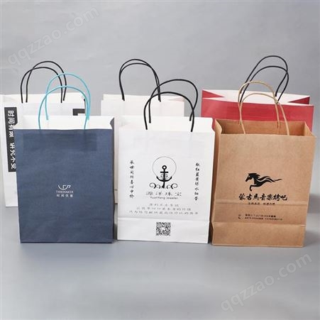 手提袋印刷厂 宣传绿色袋  新坐标包装  大米纸袋 手提纸袋 定做手提袋