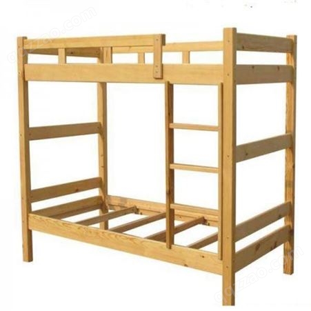 内蒙古实木床 学生床 高低床 双层床