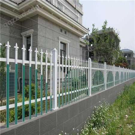 贝安生产定制锌钢隔离护栏 喷塑锌钢围墙护栏 农家院围墙 厂家现货销售