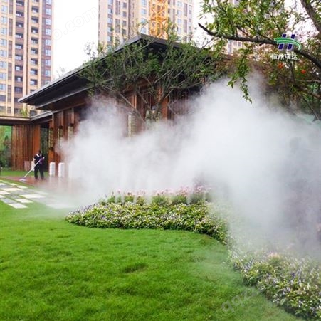 蚌埠环保高压人造雾机精华 雾森雾喷系统 制造工艺优