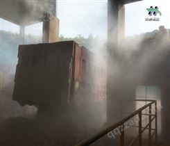 石家庄供应水雾喷雾降尘设备定制 钢材厂除尘雾喷机 全国均可发货