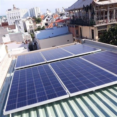 光伏发电系统 家用太阳能 并网系统 日发电4度输出3KW