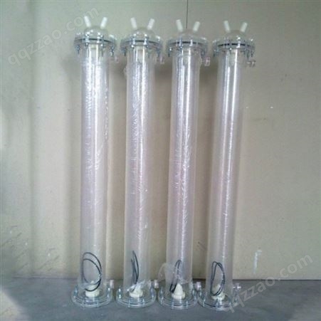 水处理离子交换柱 混床树脂有机玻璃柱 500*2000mm 高纯水混床柱