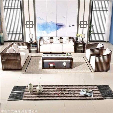 中山 新中式沙发图片大全 白蜡木沙发的价格价格 支持定做