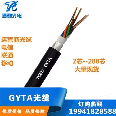 24芯光缆 GYTA光缆 GYTA-24B1 国标24芯光缆