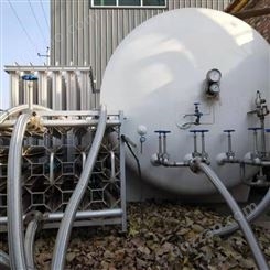 济源市回收二手LNG低温储罐 液化天然气储罐 二手氧氮氩储罐 汽化器
