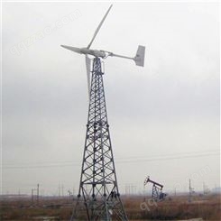 微风启动发电足1KW并网风力发电机 坚固耐用小型家用微型风力发电机