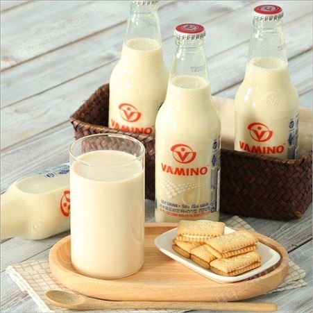 供应正规中文版泰国哇米诺豆奶原味 谷物味 300ml 24瓶 箱