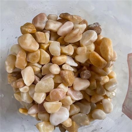 鹅卵石厂家 天然彩色胶粘石 水磨石子 洗米石 水洗石