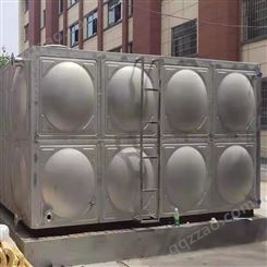 呼和浩特消防水箱 呼市不锈钢水箱厂定制加工销售 组合安装