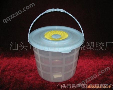 供应小号2.5L葵花塑料提桶食用塑料桶