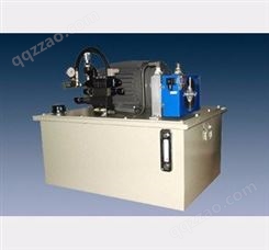供应80MPA双回路增压液压油泵站 定做大流量低噪音工程电动液压泵