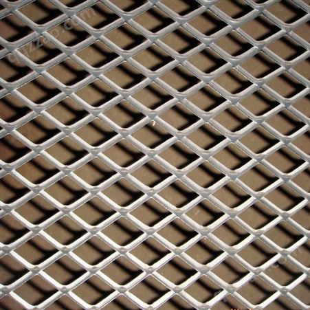 岳峰厂家钢板网防护网金属冲压钢板网片过滤钢板网