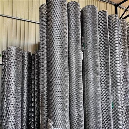 岳峰厂家批发304钢板网镀锌钢板网菱形孔网