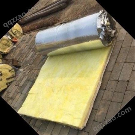 建筑隔间屋顶大棚设备消声系统车间铝箔玻璃棉卷毡 防火保温毯