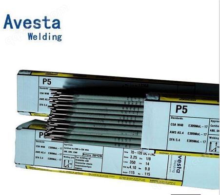 进口瑞典阿维斯塔E317L-17焊条 E317L-17不锈钢焊条 瑞典317L/SNR焊条