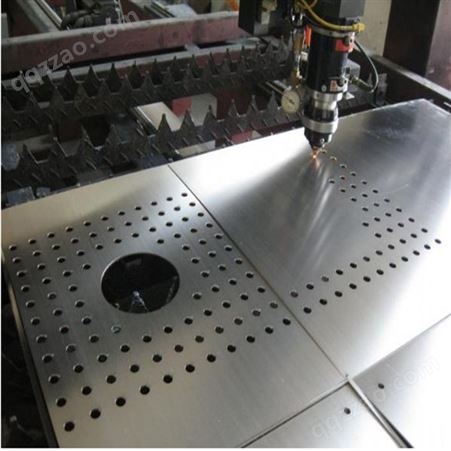 岳峰厂家销售激光打孔切割件304不锈钢激光加工件厚板切割件