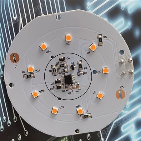 PCB电路板生产厂家供应警示灯线路板 LED车灯模组线路板打样
