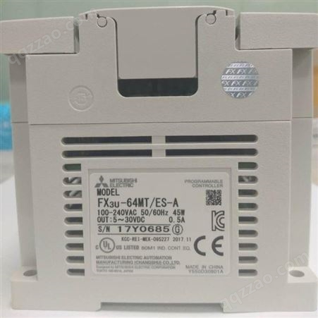 原装 日本MITSUBI/三菱PLC可编程控制器 FX3U-64MT/ES-A
