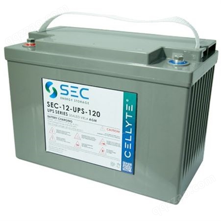 SEC蓄电池SEC-12-UPS-100 英国SEC电池12V100AH阀控式铅酸蓄电池通讯基站灯塔