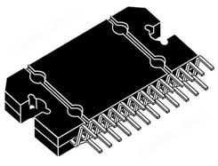 ST/意法半导体 音频功率放大器 TDA7386 音频放大器 4X40W Quad Brdg Amp