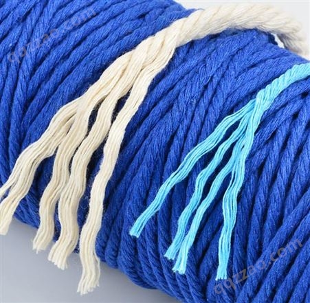 棉绳手提袋绳子 耐磨捆绑绳线 手工编织装饰 细棉线材料 裤腰束