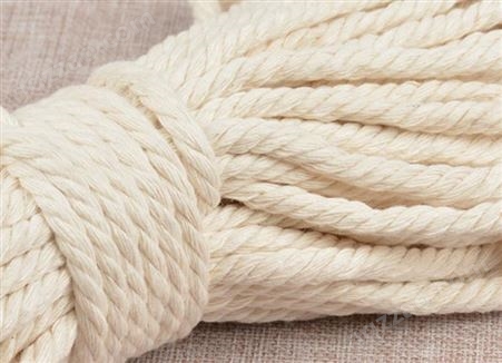 棉绳手提袋绳子 耐磨捆绑绳线 手工编织装饰 细棉线材料 裤腰束