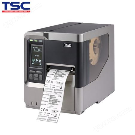 台半tsc mx640p标签打印机 打外箱条码二维码贴纸 产品标签打印机