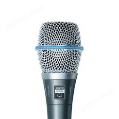 SHURE/舒尔 BETA87A手持专业电容麦克风 歌手舞台演出话筒设备 家用K歌话筒录音拾音设备（心形指向）