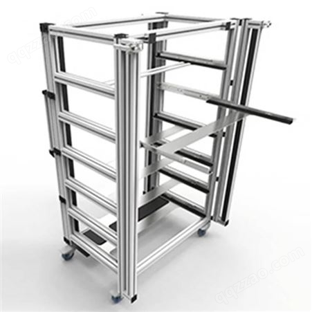 上海铝型材铝合金框架防护罩机架防护栏围栏车间工作台流水线