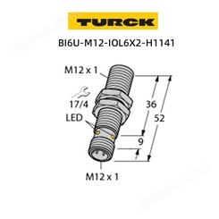德国TURCK图尔克压力传感器BI5U-S18-AP6X-H114霏纳科