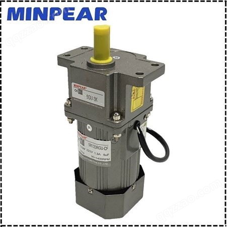 工厂现货MINPEAR明牌微型交流减速电机调速刹车马达5IK90RGU-CM