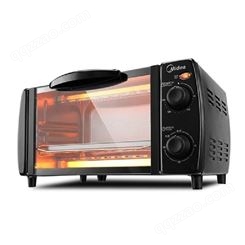 Midea 美的T1-108B PT1011电烤箱 家用多功能迷你烘焙小烤箱全自动电烤箱