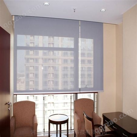天津室内窗帘 学校窗帘设计安装 遥控窗帘