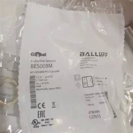 德国BALLUFF巴鲁夫传感器BESM12EI-PAC40F-BV0霏纳科