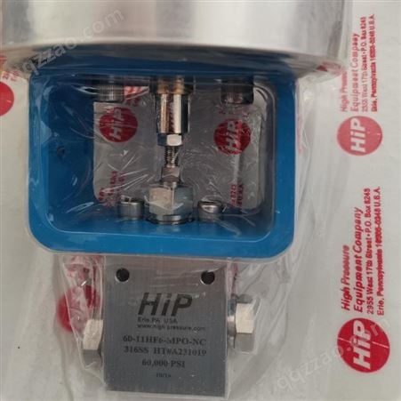 美国HIP超高压安全阀HIP-20RV，不锈钢安全泄压阀，1/4接口气体 液体 水