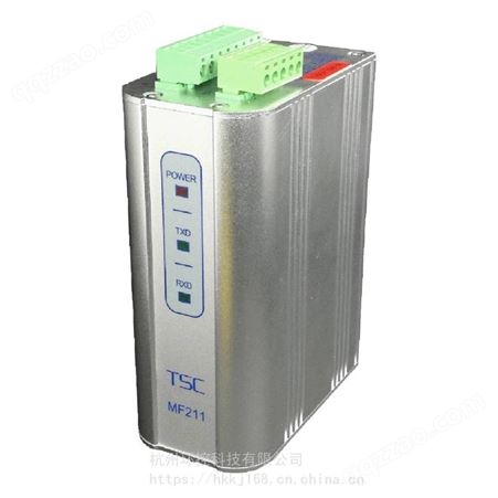 TSC信通TSC MF210-ST系列串口光电转换器DCS和利时PLC控制导轨