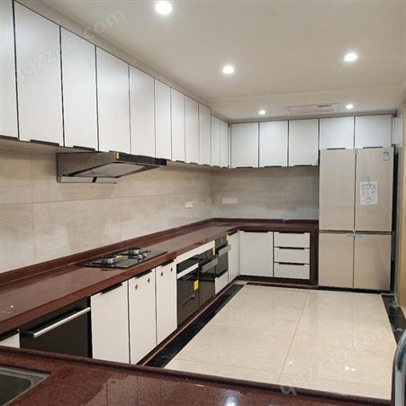 铝唯铝合金厨房橱柜 1米8宽厨房橱柜灶台洗碗柜 壁橱吊柜定制