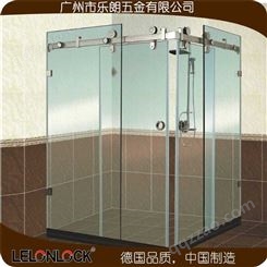 乐朗D系列淋浴房标准配置浴室配件不锈钢门五金推拉门配件