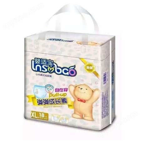 婴幼儿纸尿裤包装袋 来图设计婴儿防水尿布纸尿裤包装 凯宇