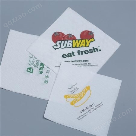 食堂饭店餐巾纸 可支持订做印花设计 欢迎来电 博溪汇
