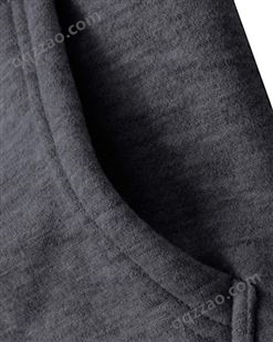 秋冬开衫欧洲站棉灰色气质通勤欧美纯色卫衣加绒加厚长款拉链卫衣