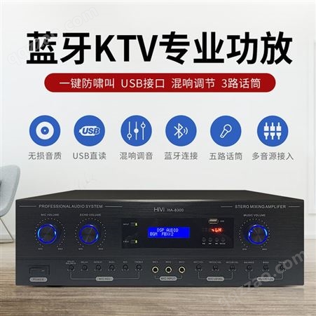 Hivi/惠威 KX80/KX100/KX1000家用卡拉OK音响套装KTV舞台会议音箱