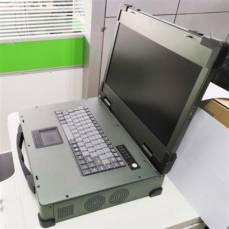 现货工业便携式一体机电脑定制加固笔记本机箱工控一体机视频
