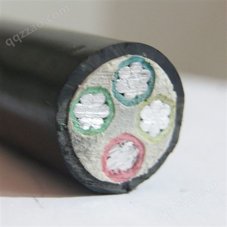 VLV中策铝芯电缆 国标铝芯电缆聚氯乙烯0.6/1千伏VLV4*70平方铝芯线缆