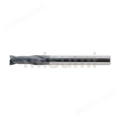 品质保障 米思米 XAL涂层硬质合金平头型立铣刀 2刃 刃长2.5D型 XAL-EM2SR0.5