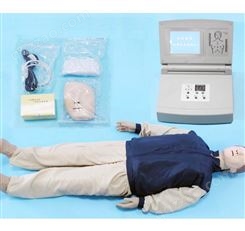 高级电脑心肺复苏模拟人（彩色液晶显示屏）  ZY-CPR690