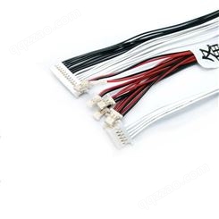 pvc电线 1.25超薄多pin端子加工定做各种规格pvc电线